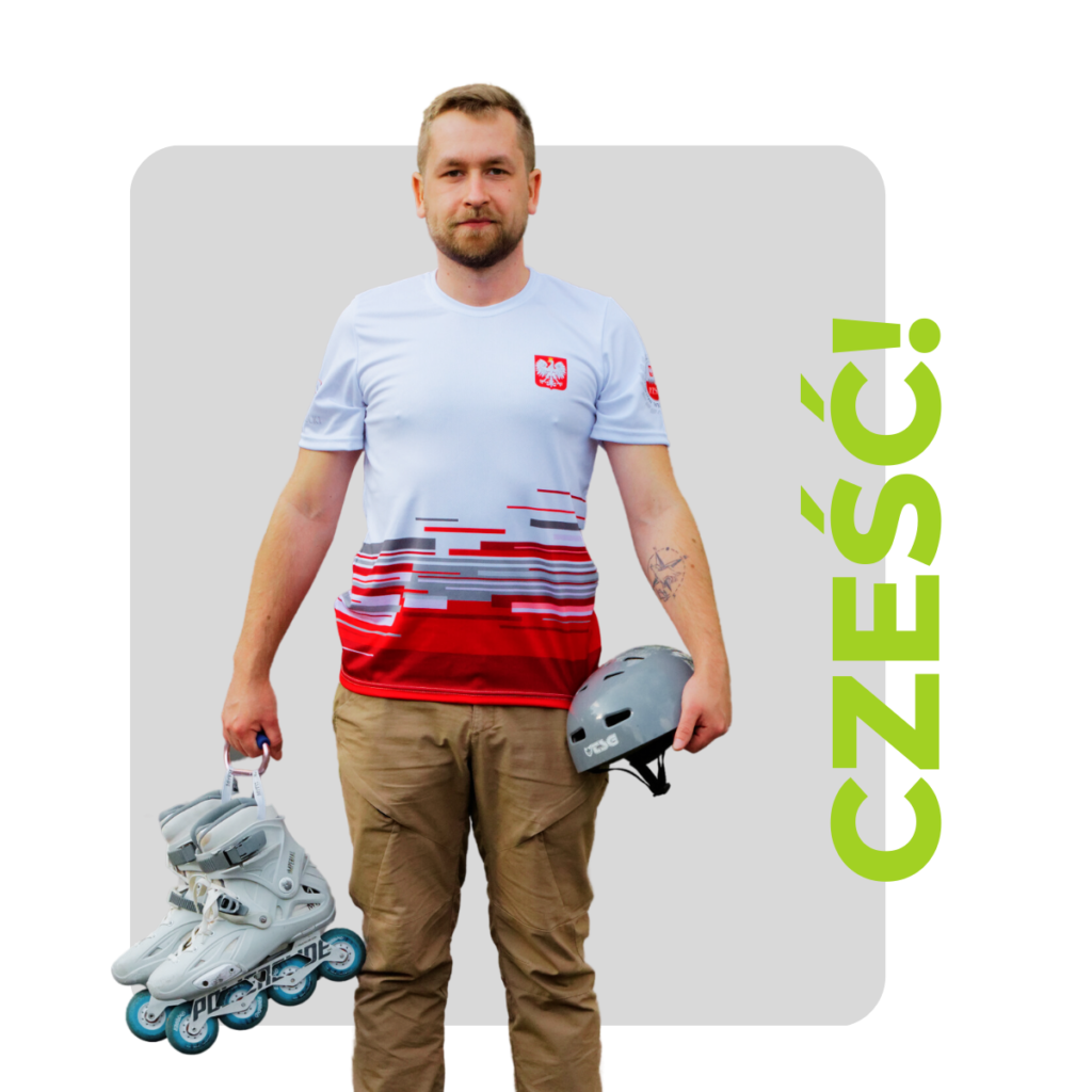 Piotr Pawluczyk - Instruktor jazdy na rolkach